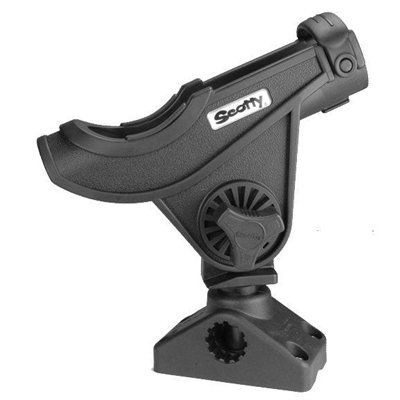 Scotty 280 Baitcaster / Spinning Rod holder with side / deck mounting (241)  - Eggers Webshop