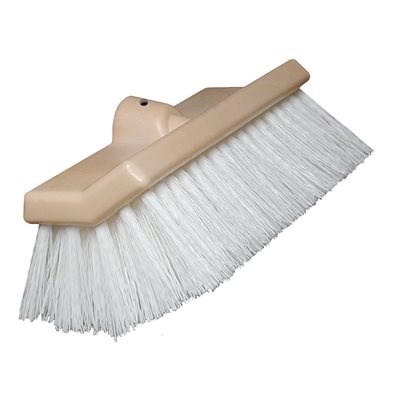 BROSSE de PONT BI-ANGULAIRE BLANCHE / RUGUEUSE