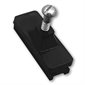 side mount slide with jammer - black