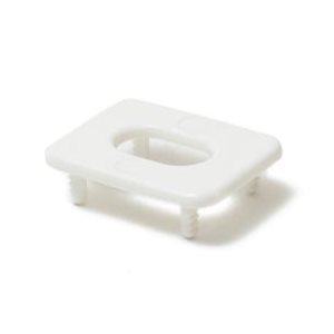 plastic eyelet - blanc