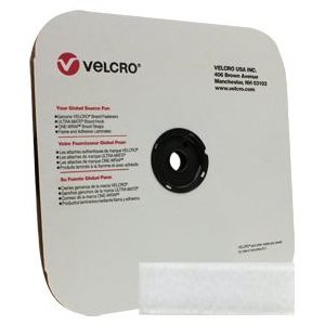 VELCRO BAND FEMALE / WHITE - 1”