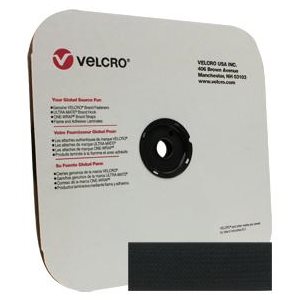 VELCRO BAND MALE / BLACK - 1”