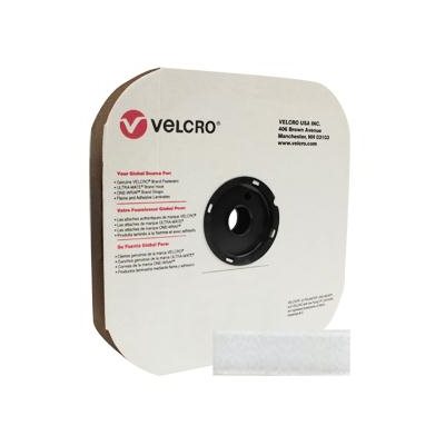 SELF-ADHESIVE FEMALE VELCRO / WHITE - 1”