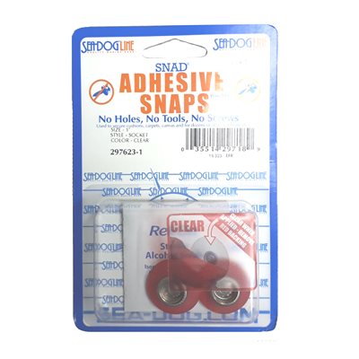 FLEXIBLE BASE ADHESIVE CANVAS FASTENER